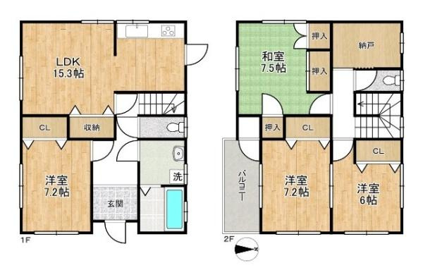橿原市木原町　一戸建