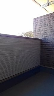 ＰＲＥＳＡＧＥⅡのバルコニー