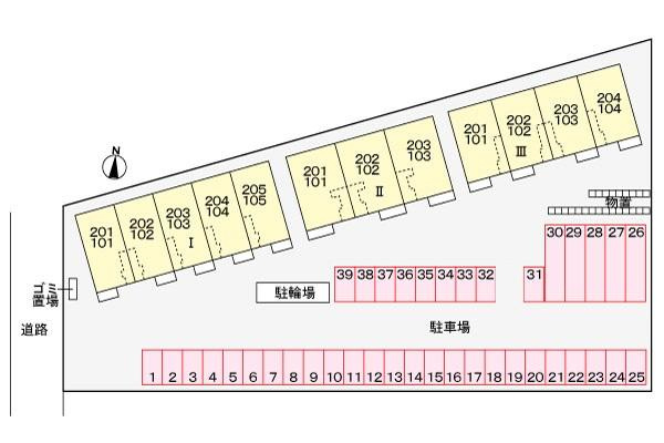 スイート　グランデⅠの区画図