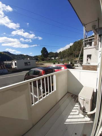 サニーハイツＡのバルコニー