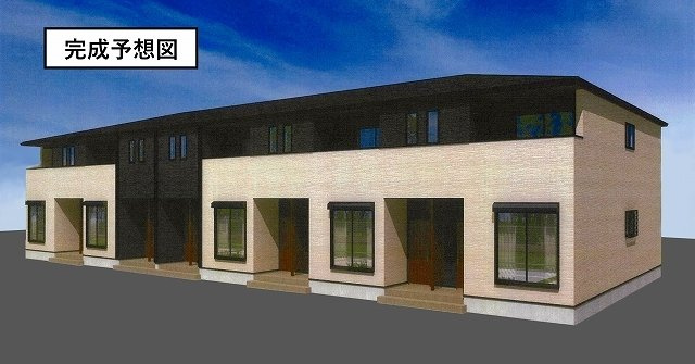 仮）西庄アパートの外観