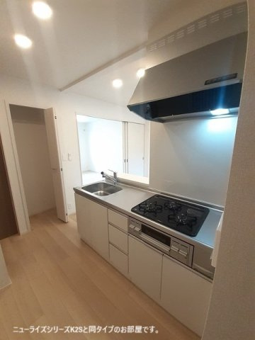 仮）西庄アパートのキッチン