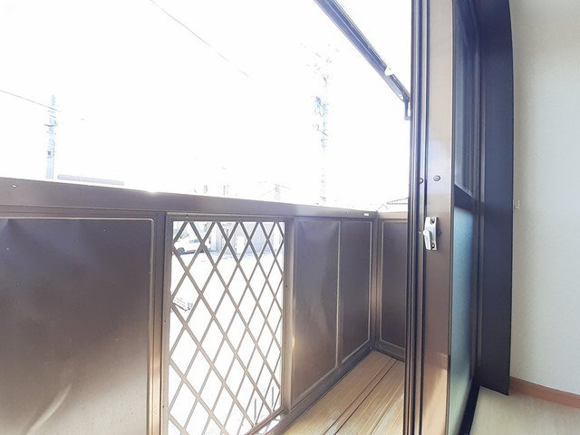 ライジングサンＡのバルコニー