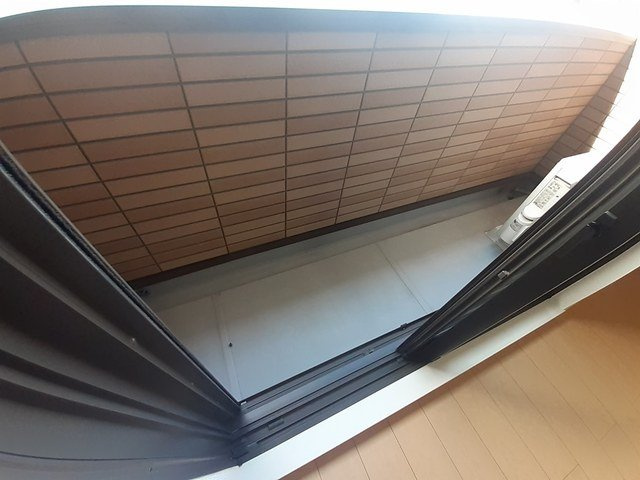 アンソレイエ　Ⅰのバルコニー