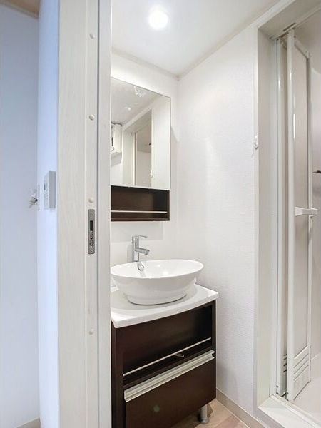 ヒューマンスクエア津志田の独立洗面台