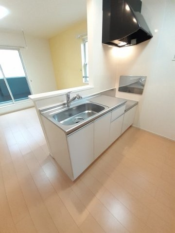 エレガンテ　プレッソⅡＡ棟のキッチン