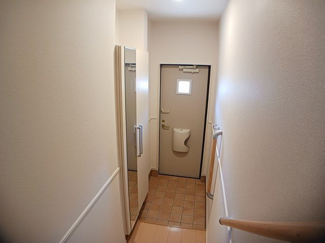 フローラルコートＡの玄関|毎日通る玄関はこちらです