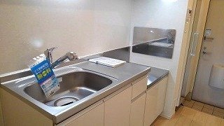 メゾン　アンソレイエのキッチン|きれいなキッチンです