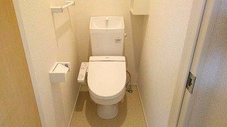 メゾン　アンソレイエのトイレ|落ち着いたトイレです