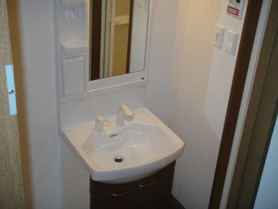 【洗面所】 | フェアリールージュＢ | 洗髪洗面化粧台