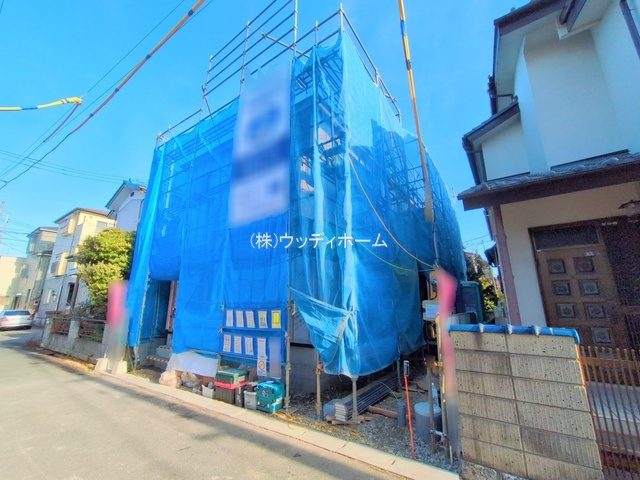 越谷市下間久里　新築一戸建ての外観