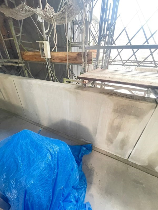 リベルタ元町通のバルコニー