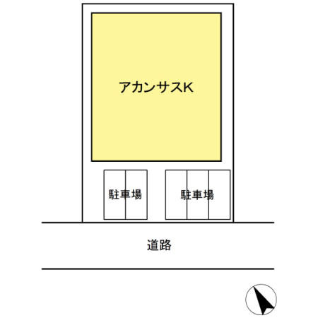 アカンサスKの区画図