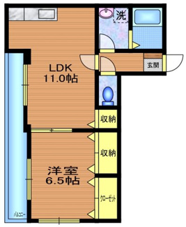 【間取り】 | ルーエ白鷺