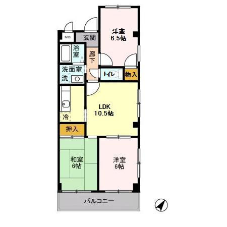 アネックスコトブキの間取り