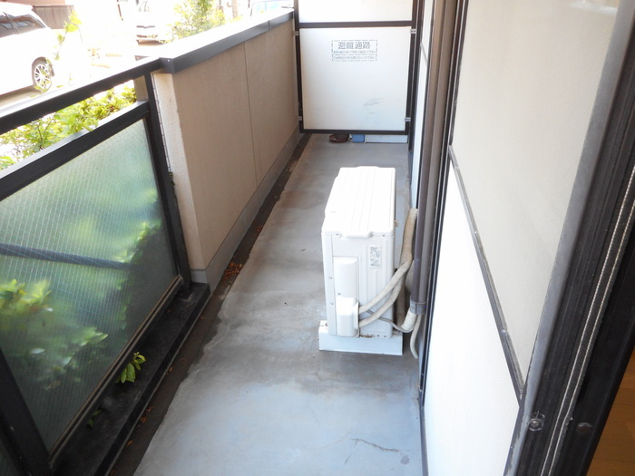 アネックスコトブキのバルコニー