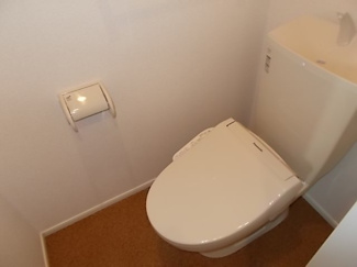 【トイレ】 | ビオーラ・悠　Ｂ | 落ち着いたトイレです