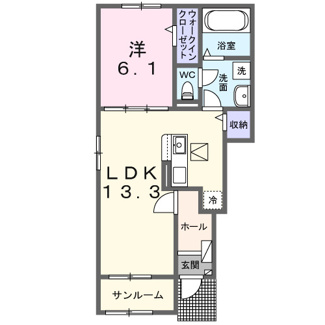 【間取り】 | ルノン　Ⅰ