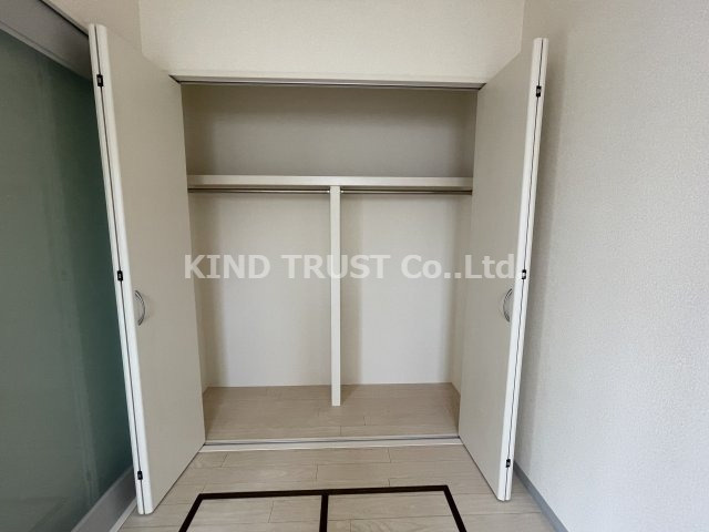 NORTH VILLAGE 参番館の収納|大きなものも収納できそうです