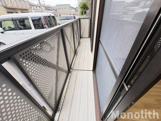 ガーデンタウン清水Aのバルコニー