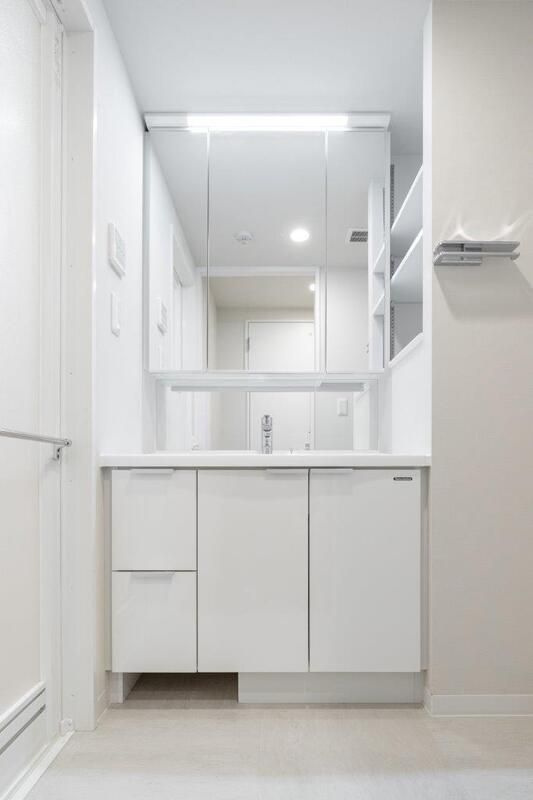 ユーレジデンス目黒東山の洗面所