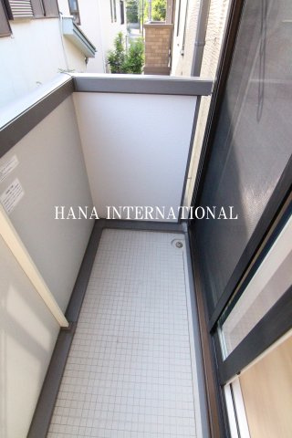 クレスタ広尾のバルコニー