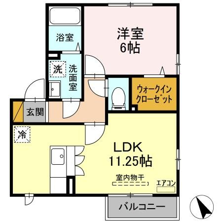 クレスタ広尾の間取り