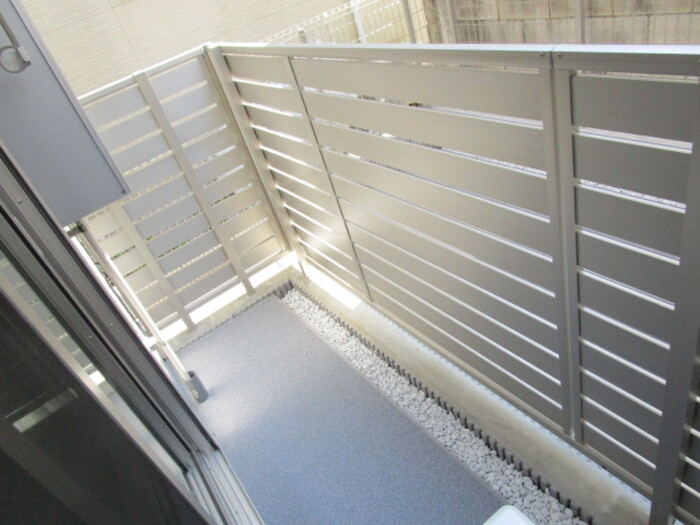 クレマチスのバルコニー