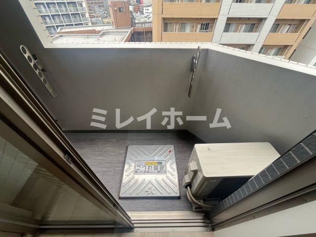 レジディア蒲田Ⅲのバルコニー