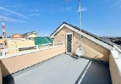 中古戸建 入間市小谷田のバルコニー