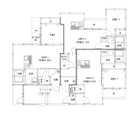 【間取り】 | グランレーヴ梅林　★プライスホームなら仲介手数料が0円です！★