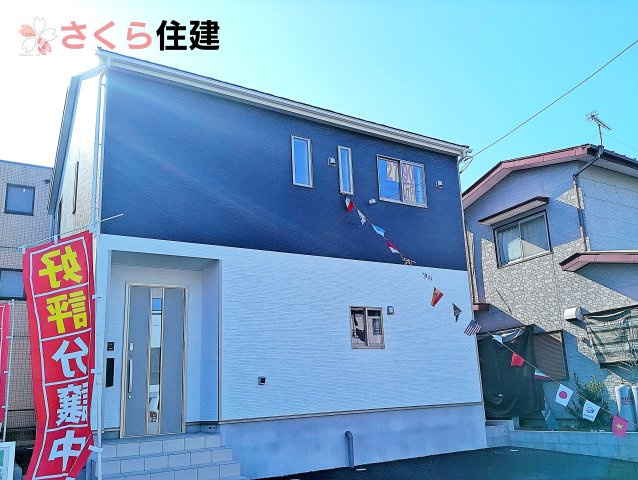 クレイドルガーデン清原台第6　1号棟の外観|公園まで徒歩３分で子育てのしやすい環境です◎防犯カメラ付きで安心のセキュリティ