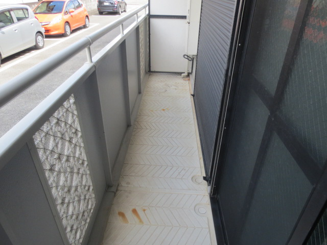 サンハイム西海のバルコニー