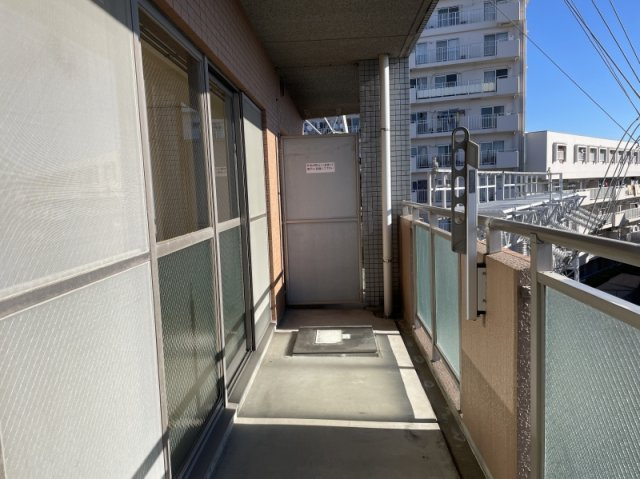 ヴェスティビュール西新井のバルコニー