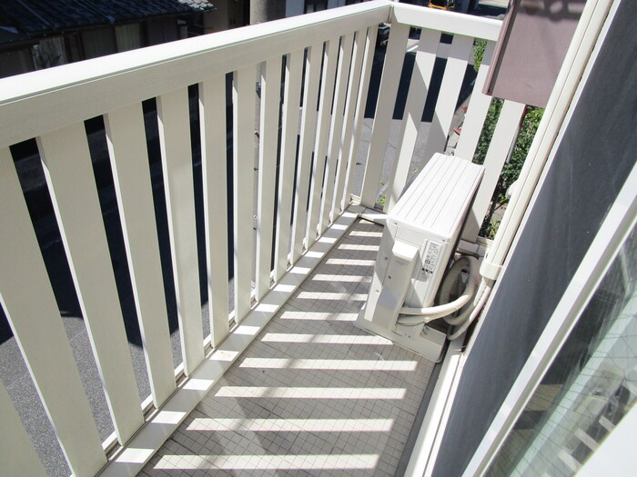 プレミールカメゾンのバルコニー