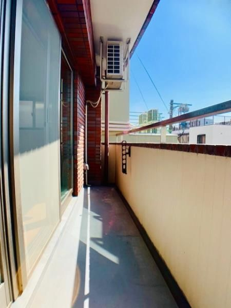 ティアラ恵比寿のバルコニー