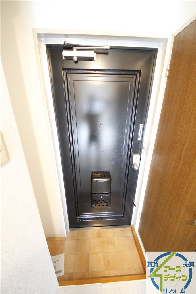 プレジール有瀬の玄関