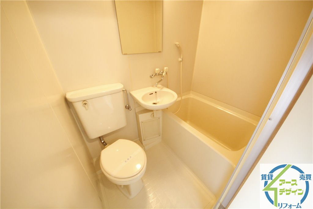 プレジール有瀬の浴室