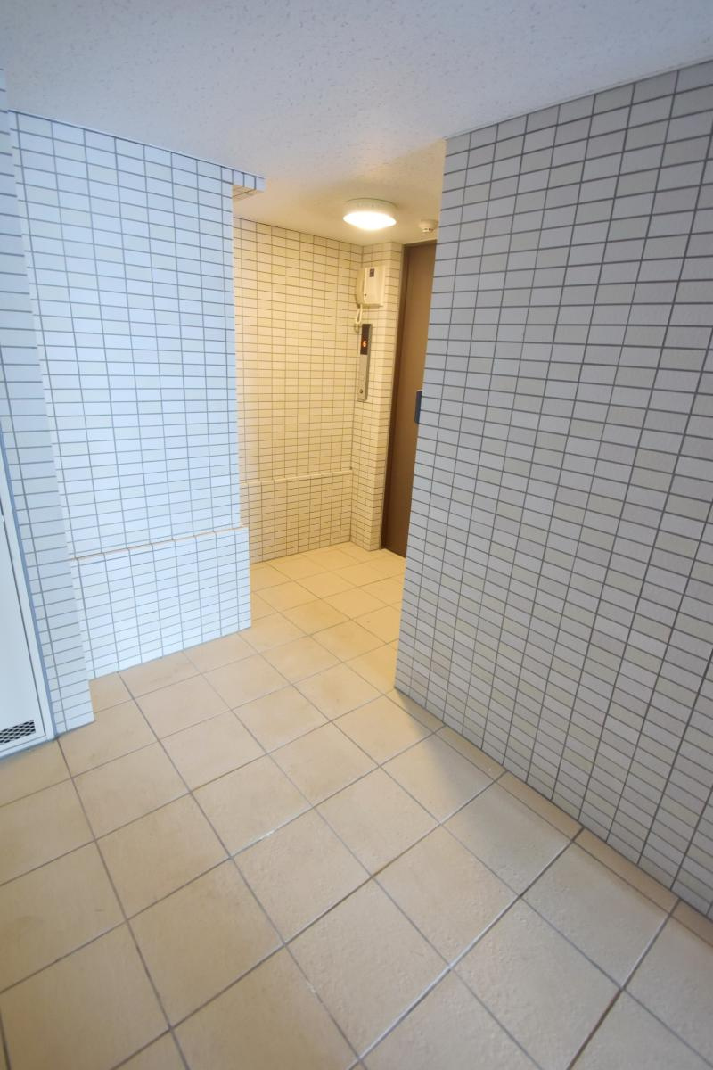 ヒルズ麦田町のロビー