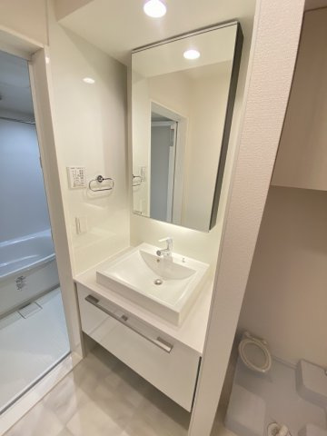 グラサ真田山の洗面所