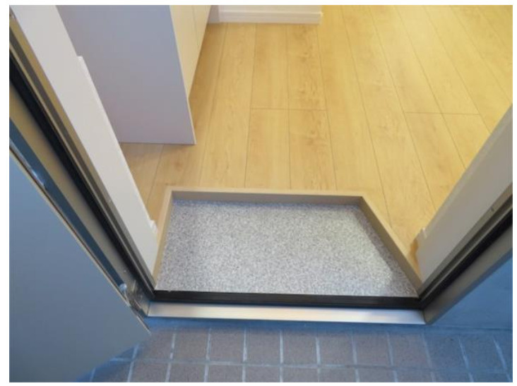 ソフィアテンポ(家具付き)の玄関