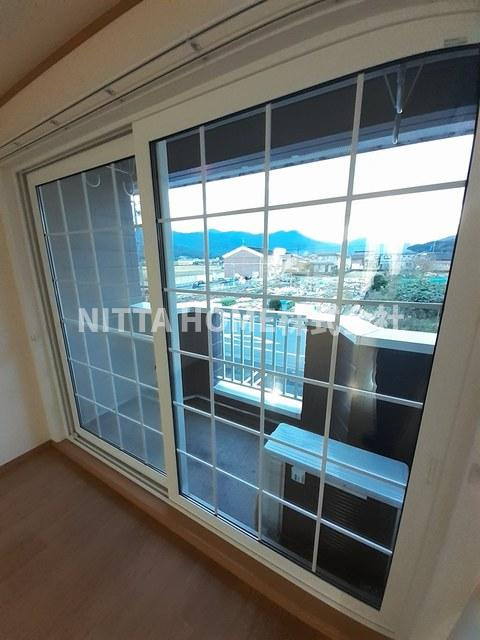 ディモーラＢのバルコニー|南向きバルコニーで日当たりGOOD♪