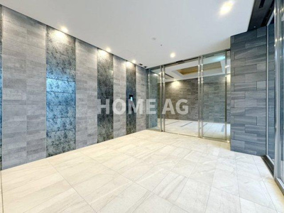 【ロビー】 | パークアクシス西大島コンフォートスクエア | ♪仲介手数料無料♪PET相談可能♪1階はイオンスーパー♪