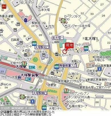 フェニックス大塚駅前の地図