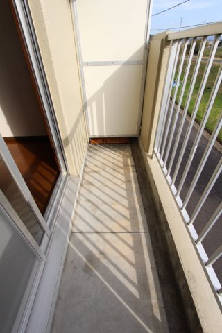 SOGAビルのバルコニー