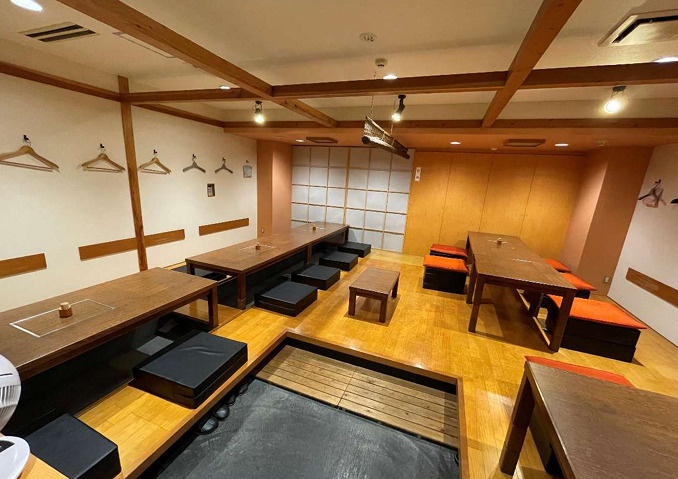 大阪市中央区南本町１丁目の店舗一部の内装