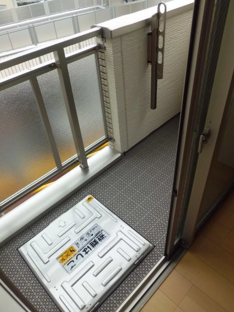 横浜ミナトハイムのバルコニー|東向きのバルコニー