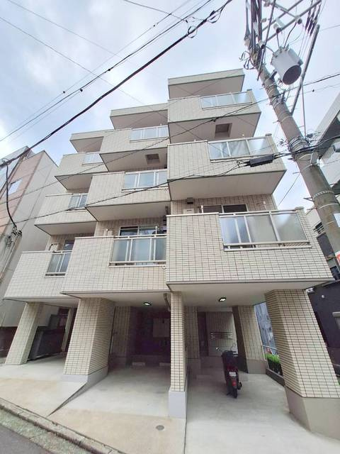 横浜ミナトハイムの外観|駅近徒歩１分　オートロック付　セキスイハイム施工