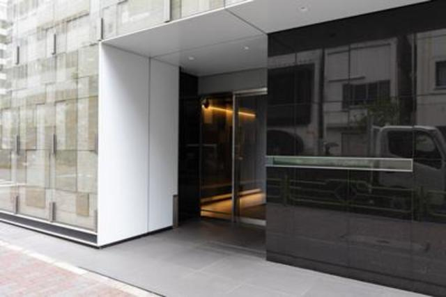 ミレアコート銀座プレミアのエントランス|落ち着いたエントランスです