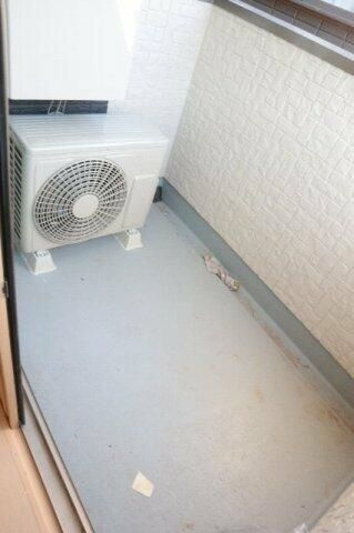 ノースグリーン大久保のバルコニー